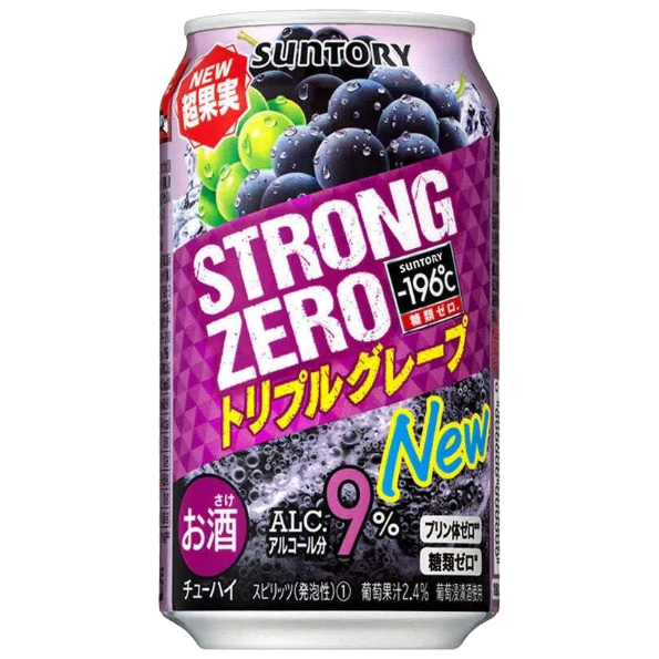 三得利196強冽雙重葡萄 七夕水果罐裝調酒推薦