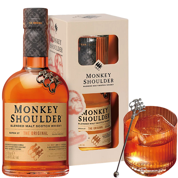 三隻猴子OLD FASHIONED調酒禮盒 中秋威士忌調酒推薦