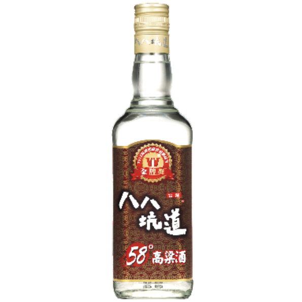 如何釀出好喝梅酒 ? 基底酒選擇 - 八八坑道高粱酒 58度