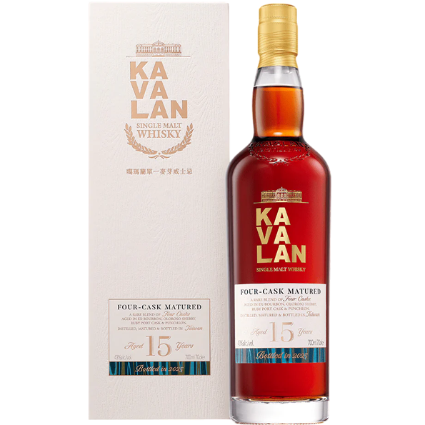 噶瑪蘭 15年 2025版 單一麥芽威士忌