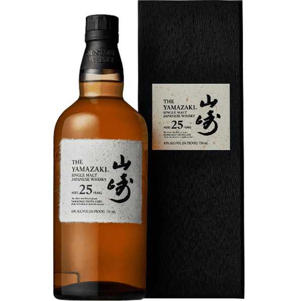 山崎25年單一麥芽威士忌新版 The Yamazaki 25 Years Old Single Malt Whisky
