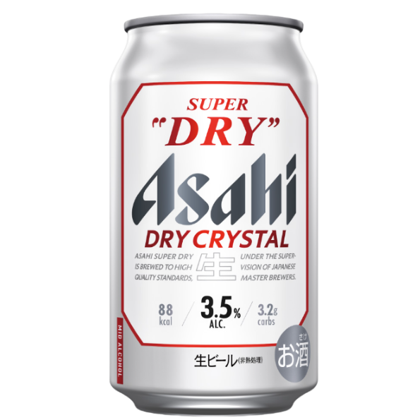 朝日 super dry 輕冽啤酒 