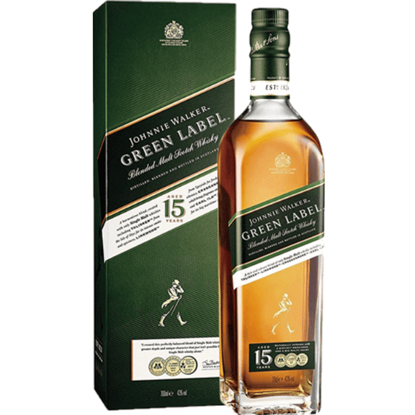 約翰走路 綠牌15年調和麥芽威士忌