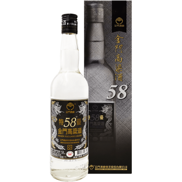金門高粱酒58度(特優黑標-2017年)