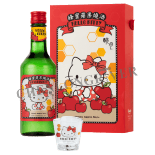 醉月HELLO KITTY蜂蜜蘋果燒酒
