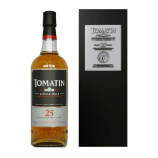 湯瑪丁 25年高地單一麥芽蘇格蘭威士忌(木盒版)