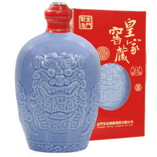 金門皇家酒廠 皇家窖藏風獅爺高粱酒(藍)