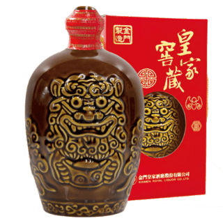 金門皇家皇家窖藏風獅爺高粱酒(古銅)