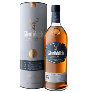 格蘭菲迪 15年酒廠限定版單一純麥威士忌 1000ML