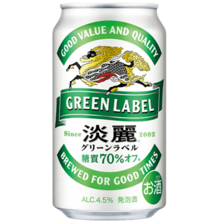 麒麟 淡麗GREEN LABEL啤酒(24入)