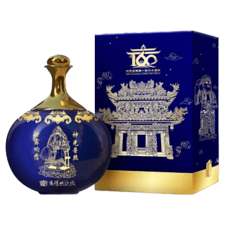 金門皇家酒廠 白沙屯拱天宮建廟160週年紀念 神光普照 (藍)