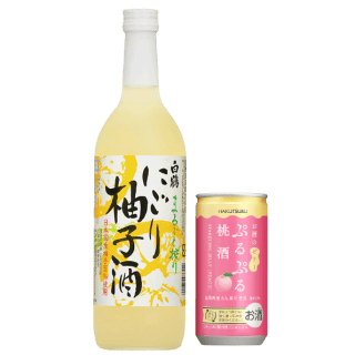 白鶴柚子&HAKUTSURU PURUPURU系列禮盒