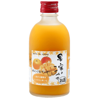麻原鮮爽橘子芒果酒
