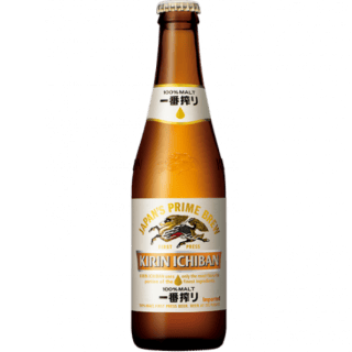 麒麟 一番搾啤酒玻璃瓶 (24入)