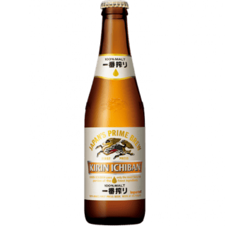 KIRIN 一番搾啤酒玻璃瓶330ml