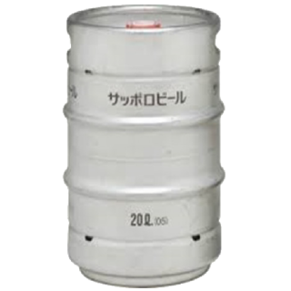 SAPPORO 桶裝生啤酒 黑標 20L