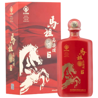 馬祖酒廠 紅麴高粱酒(瓷瓶)