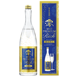 松竹梅白壁藏 澪MIO PREMIUM RICH 限量金箔氣泡清酒(期間限定)