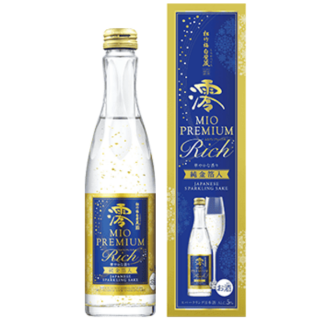 松竹梅白壁藏 澪MIO PREMIUM RICH 限量金箔氣泡清酒(期間限定)