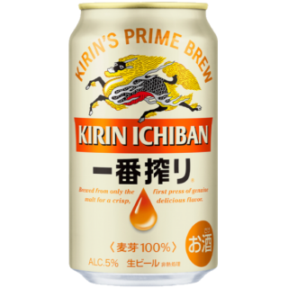 KIRIN 麒麟麥芽100%一番榨啤酒(罐裝) (24入)