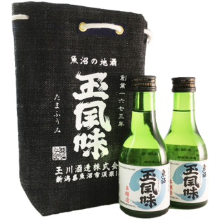 玉風味 魚沼 本釀造 – 藍色提袋限定組