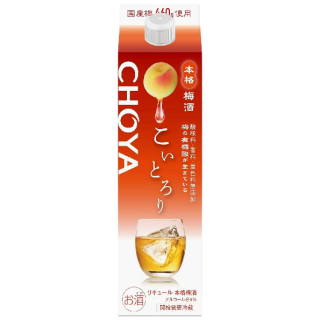 CHOYA 無添加本格梅酒紙盒