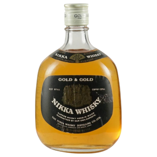 NIKKA GOLD & GOLD G&G Whisky Miniature