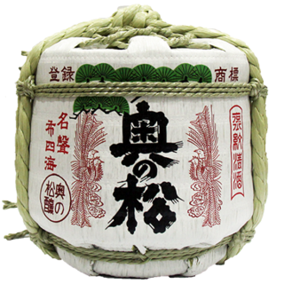 奧之松酒造 金紋豆樽