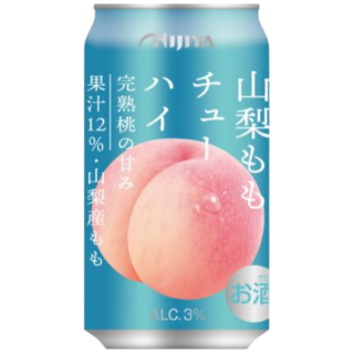日本NIJIYA山梨水蜜桃調酒