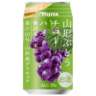 日本NIJIYA山形珍珠葡萄調酒