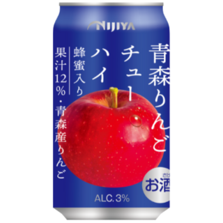 日本NIJIYA青森蘋果蜂蜜調酒