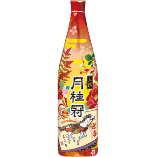 月桂冠 上撰干支蛇年紙卷