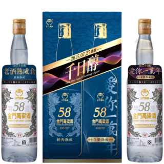 金門酒廠 58金高千日醇音樂熟成品鑑組 金門酒廠 58金高千日醇音樂熟成品鑑組