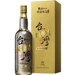 戰酒黑金龍特窖陳高台灣NO.1金箔紀念酒