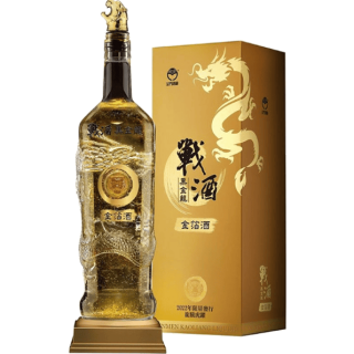 金門高粱 戰酒黑金龍金箔酒 龍騰虎躍