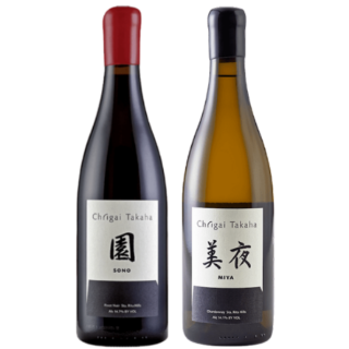 鷹羽酒莊 雙入套組（美夜、園)
