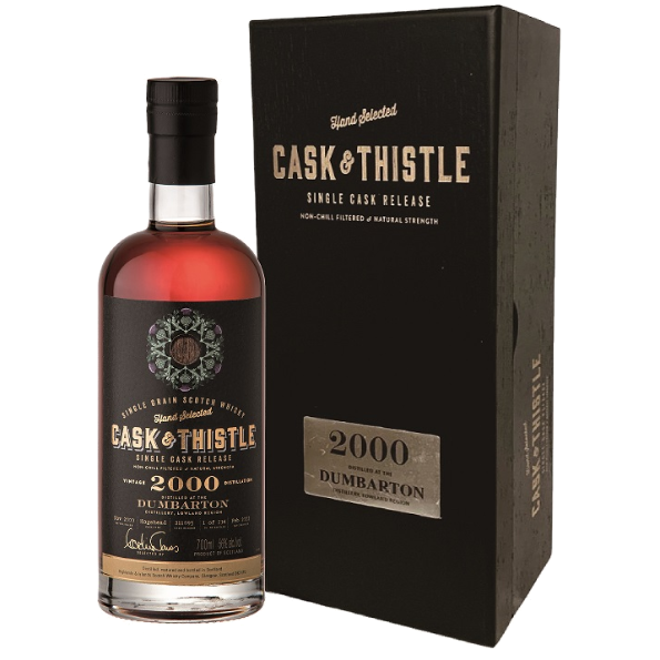 卡斯可2000 Dumbarton單一穀物單桶威士忌原酒