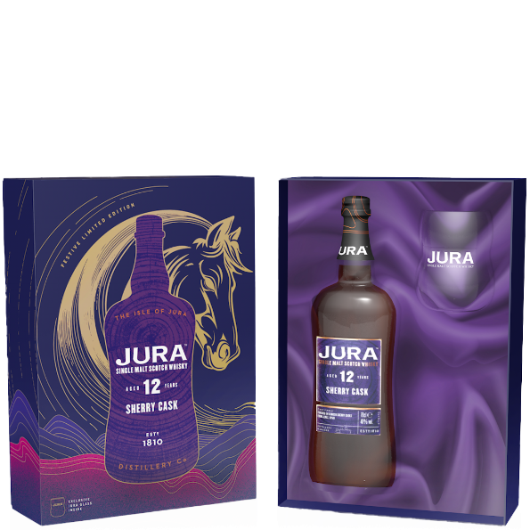 吉拉 雪莉桶12年單一麥芽威士忌禮盒(2026年新年禮盒)