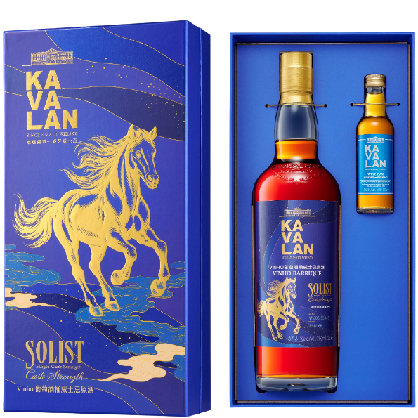 噶瑪蘭 經典獨奏Vinho葡萄酒桶原酒(2026年新春禮盒)