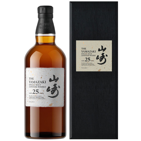 山崎 25年單一麥芽威士忌(新版-平行)