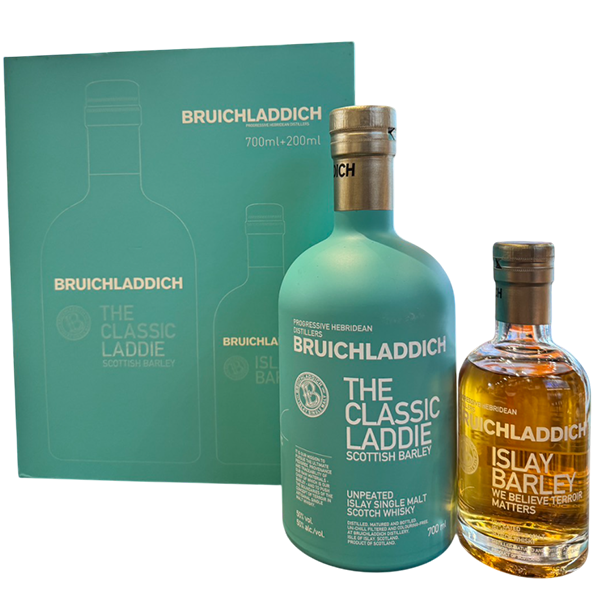 布萊迪 無泥煤系列 經典萊迪禮盒 萊迪蘇格蘭大麥700ml+布萊迪艾雷島大麥200ml