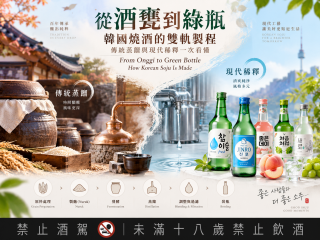 從酒甕到綠瓶：韓國燒酒的雙軌製程，傳統蒸餾與現代稀釋一次看懂