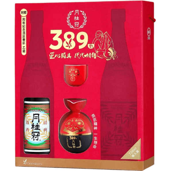 月桂冠 389th【不倒翁】兩入禮盒 月桂冠 389th【不倒翁】兩入禮盒