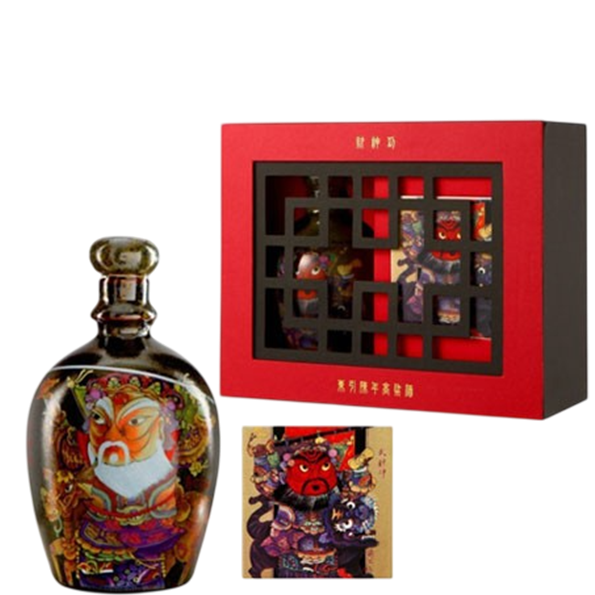 東引楊莉莉青花瓷-文財神 東引楊莉莉青花瓷-文財神