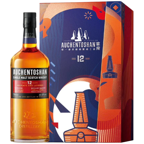 歐肯特軒 12年單一麥芽威士忌-2026年新年禮盒 歐肯特軒 12年單一麥芽威士忌-2026年新年禮盒