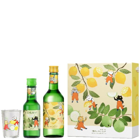 沐月 貓小姐Ms.Cat 燒酒禮盒(檸檬+芭樂) 沐月 貓小姐Ms.Cat 燒酒禮盒(檸檬+芭樂)