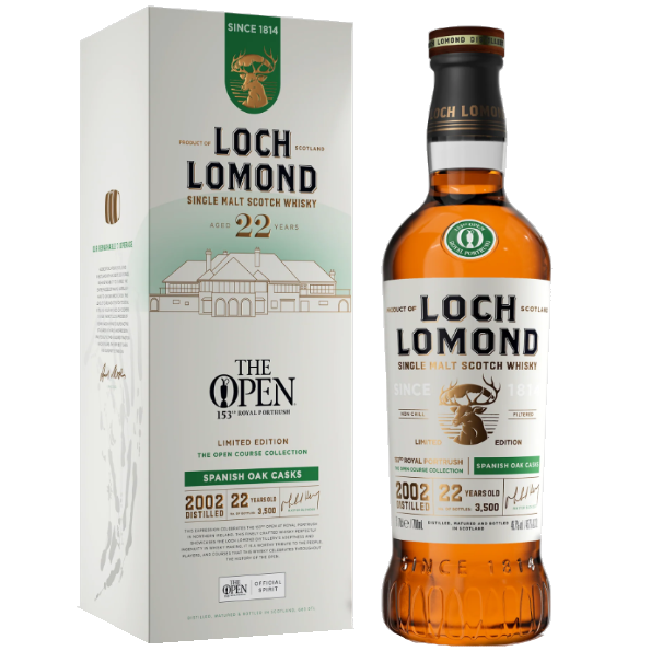 羅曼德湖 2025 THE OPEN 153屆英國高球公開賽聯名款單一麥芽威土忌