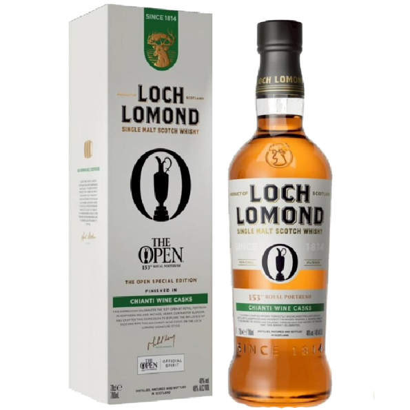 羅曼德湖 2025 THE OPEN 153屆英國高球公開賽聯名款單一麥芽威土忌
