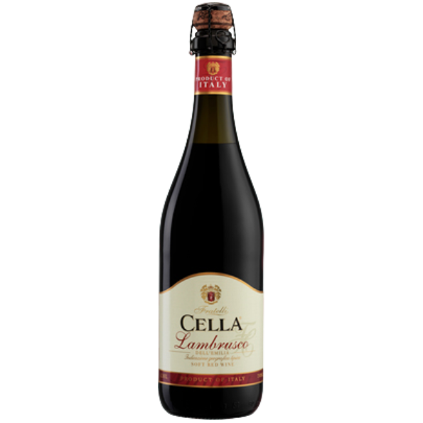 義大利 雀拉 Cella Lambrusco 微氣泡紅葡萄酒 義大利 雀拉 Cella Lambrusco 微氣泡紅葡萄酒