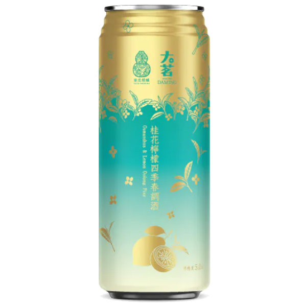臺虎 × 大茗桂花檸檬四季春調酒 500ML 臺虎 × 大茗桂花檸檬四季春調酒 500ML